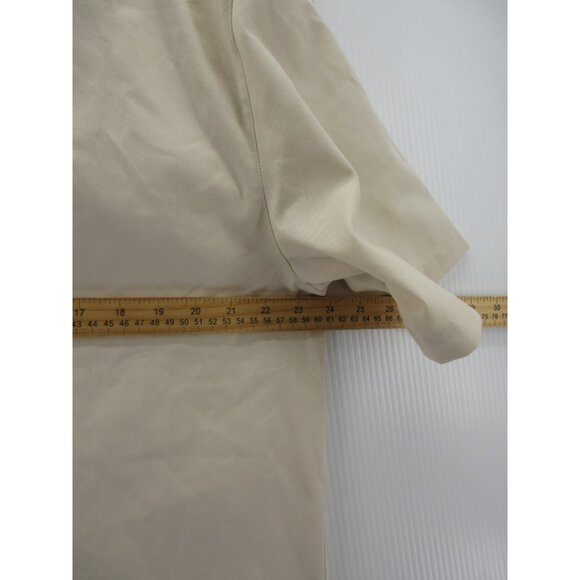 Jordan Shirt Large Air Jumpman Flight Button Up Khaki Resortwear NWT * - Picture 6 of 14